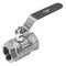 Tompkins Low Pressure Ball Valve: 1 in NPT Port Size, 600 PSI 451119 - alternate 1